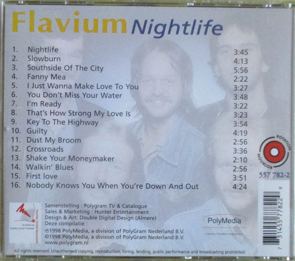 Flavium : Nightlife (CD, Comp)