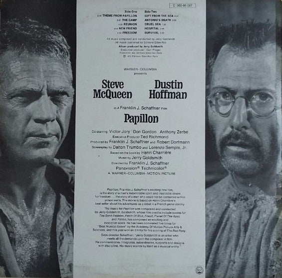 Jerry Goldsmith : Papillon (Original Motion Picture Soundtrack) (LP, Album)