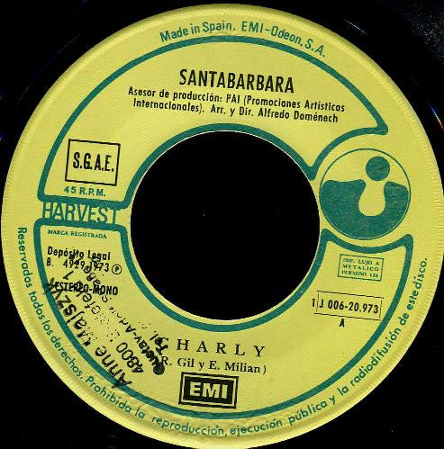 Santabarbara : Charly (7", Single)