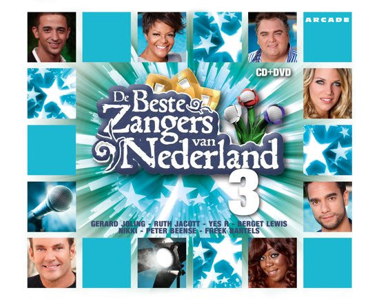 Various : De Beste Zangers Van Nederland 3 (CD, Album + DVD, Album)