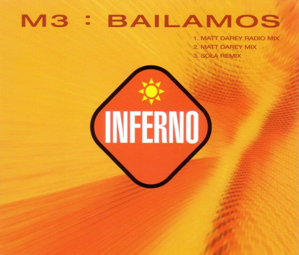M3 : Bailamos (CD, Single)