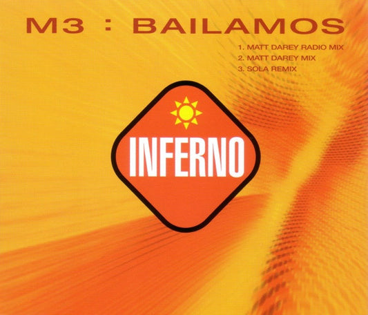 M3 : Bailamos (CD, Single)