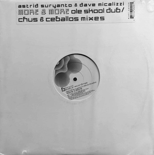 Astrid Suryanto & Dave Micalizzi : More & More (Remixes) (12", Promo)