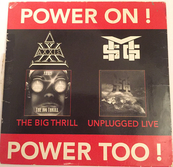 Axxis (2), McAuley Schenker Group : Power On! Power Too! (CD, Promo)