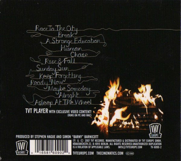 The Cinematics : A Strange Education (CD, Album, Enh, Dig)