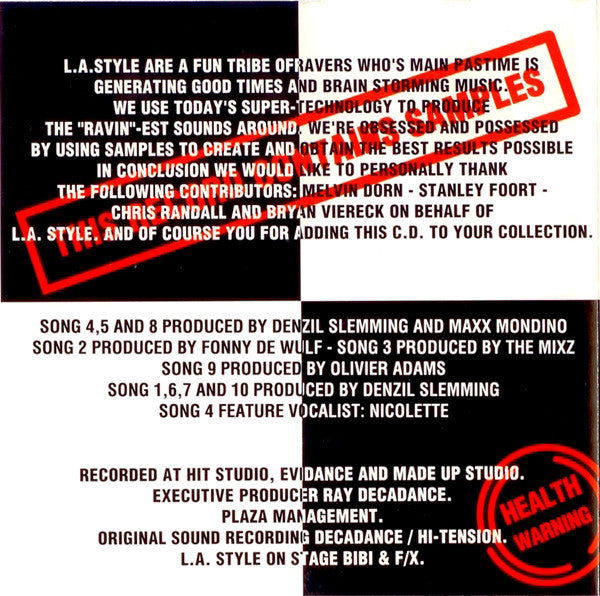 L.A. Style : L.A. Style (CD, Album)