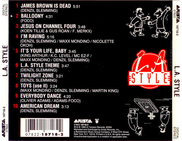 L.A. Style : L.A. Style (CD, Album)