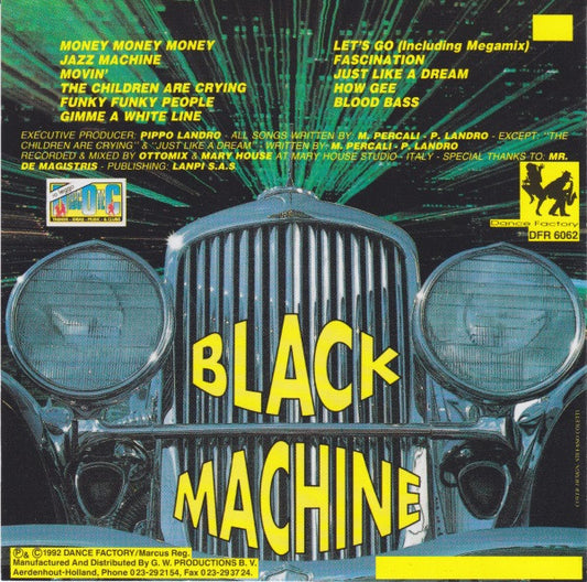 Black Machine : The Album (CD, Album, RE)