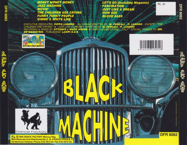 Black Machine : The Album (CD, Album, RE)