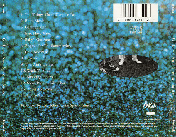 G. Love & Special Sauce : G. Love And Special Sauce (CD, Album)