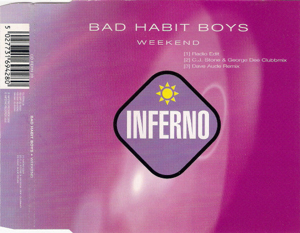Bad Habit Boys : Weekend (CD, Single)