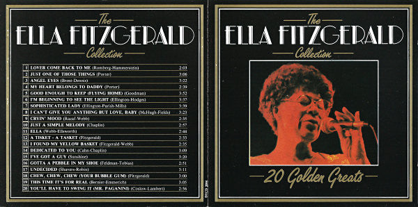 Ella Fitzgerald : The Ella Fitzgerald Collection (20 Golden Greats) (CD, Comp)