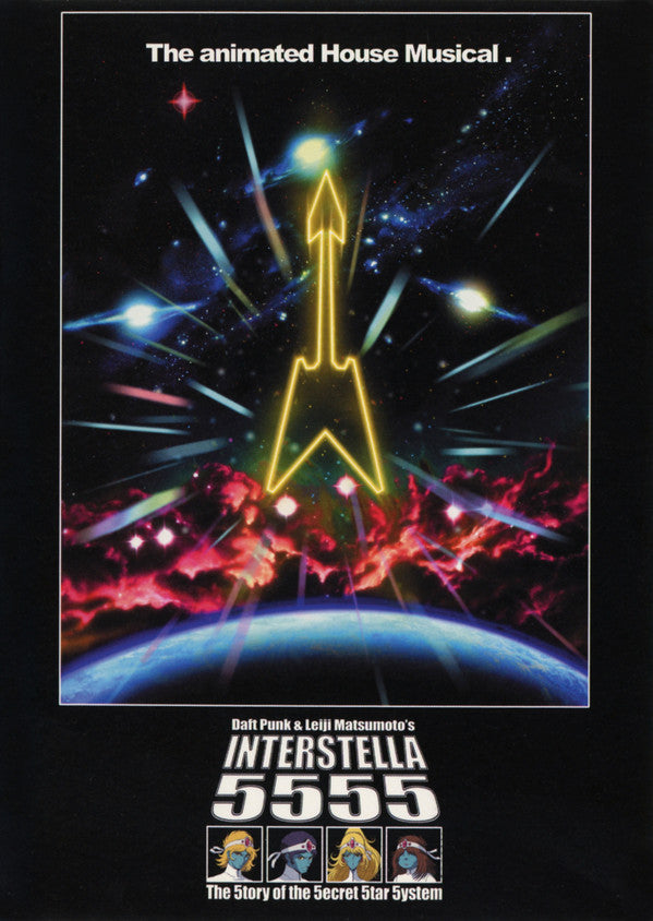 Daft Punk & Leiji Matsumoto : Interstella 5555 (The 5tory Of The 5ecret 5tar 5ystem) (DVD-V, NTSC)