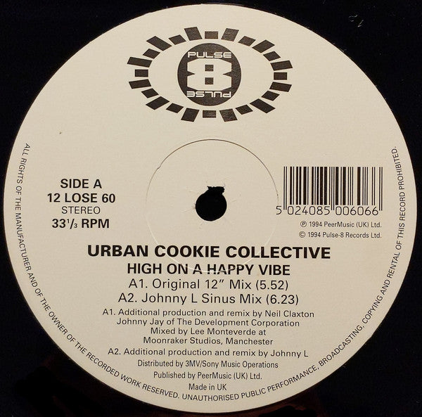 Urban Cookie Collective : High On A Happy Vibe (12")