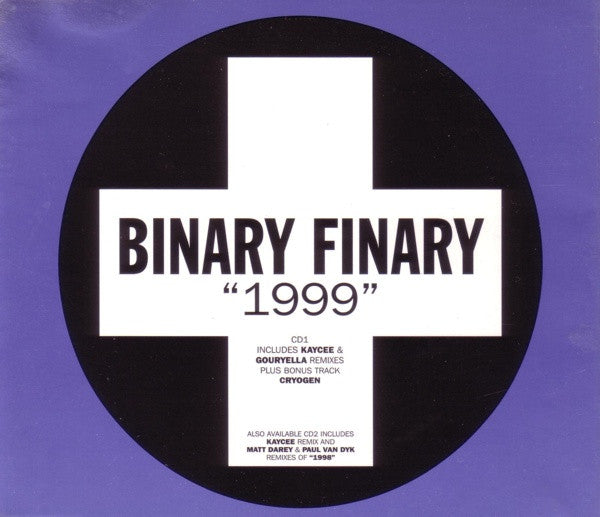 Binary Finary : 1999 (CD, Single, CD1)