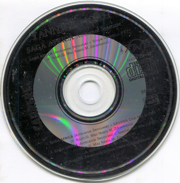 Yannick Noah : Saga Africa "Ambiance Secousse" (CD, Maxi)