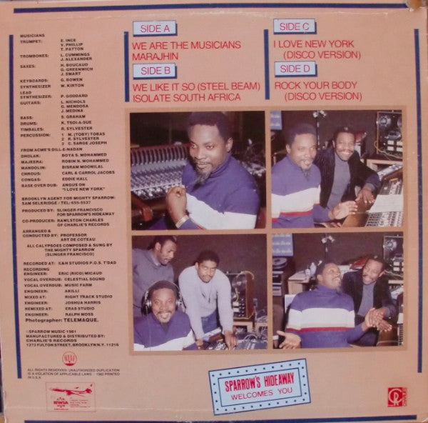 Mighty Sparrow : Sweeter Than Ever (LP, Album + 12")