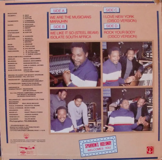 Mighty Sparrow : Sweeter Than Ever (LP, Album + 12")