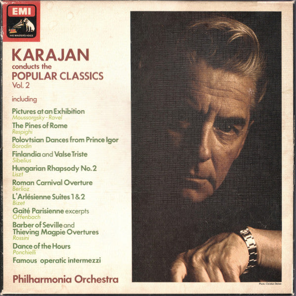 Herbert von Karajan, Philharmonia Orchestra : Karajan Conducts The Popular Classics Vol. 2 (5xLP, Comp + Box)