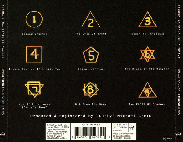 Enigma : The Cross Of Changes (CD, Album)