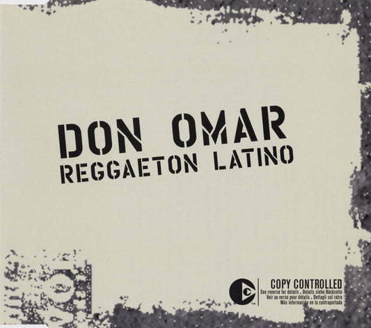 Don Omar : Reggaeton Latino (CD, Single, Copy Prot.)