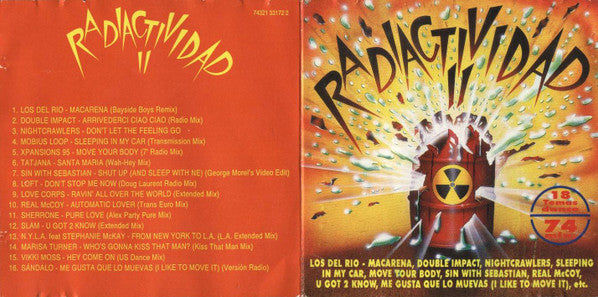 Various : Radiactividad Vol.2 (CD, Comp)