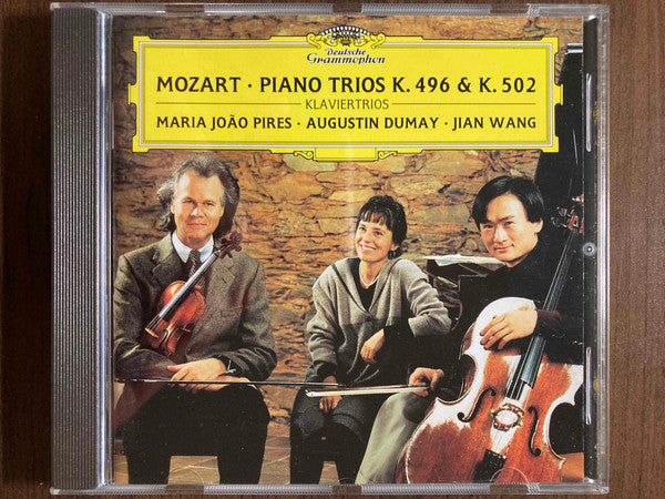 Wolfgang Amadeus Mozart, Maria-João Pires, Augustin Dumay, Jian Wang : Piano Trios K. 496 & K. 502 = Klaviertrios (CD, Album)
