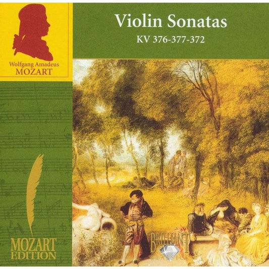 Wolfgang Amadeus Mozart : Violin Sonatas KV 376-377-372 (CD)