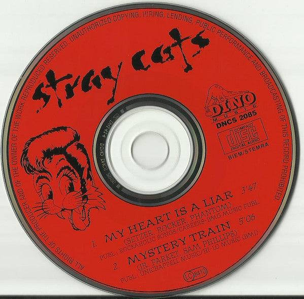 Stray Cats : My Heart Is A Liar  (CD, Single)