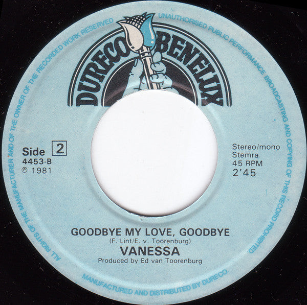 Vanessa (2) : Sunset Girl (7", Single)