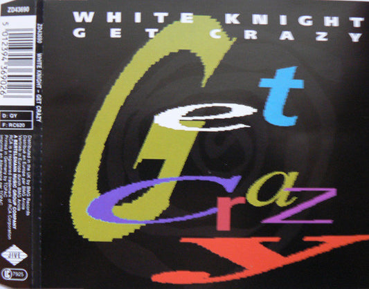 White Knight : Get Crazy (CD, Maxi)