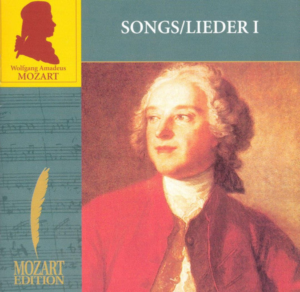Wolfgang Amadeus Mozart : Songs I (CD)