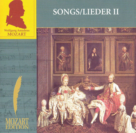 Wolfgang Amadeus Mozart : Songs II (CD)