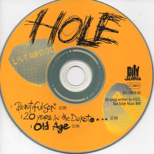 Hole (2) : Beautiful Son (CD, Single, RP)