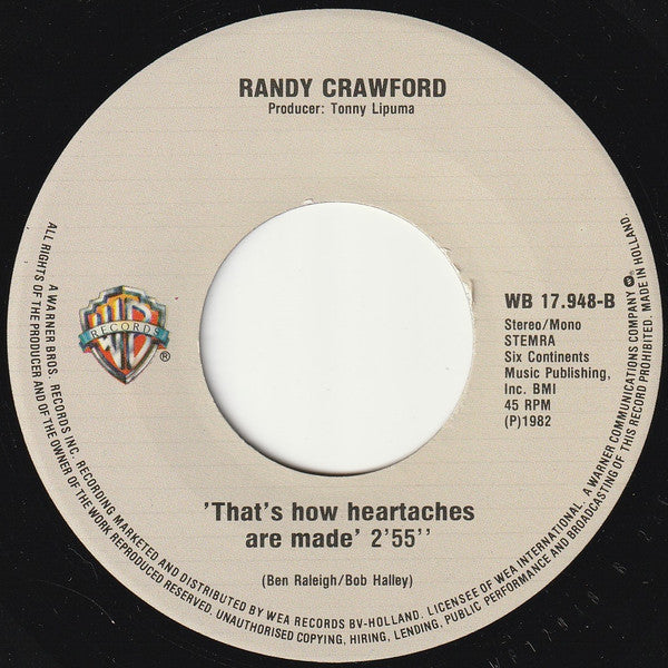 Randy Crawford : One Hello (7", Single)