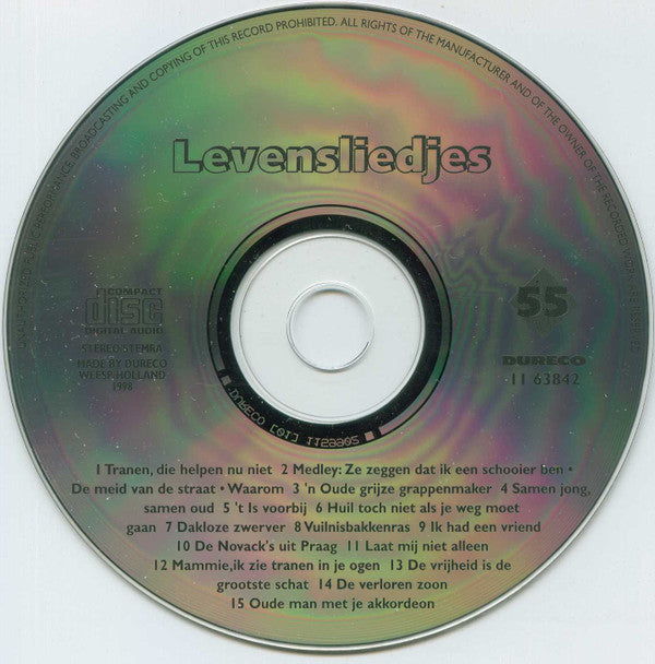 Various : Levensliedjes (CD, Comp)