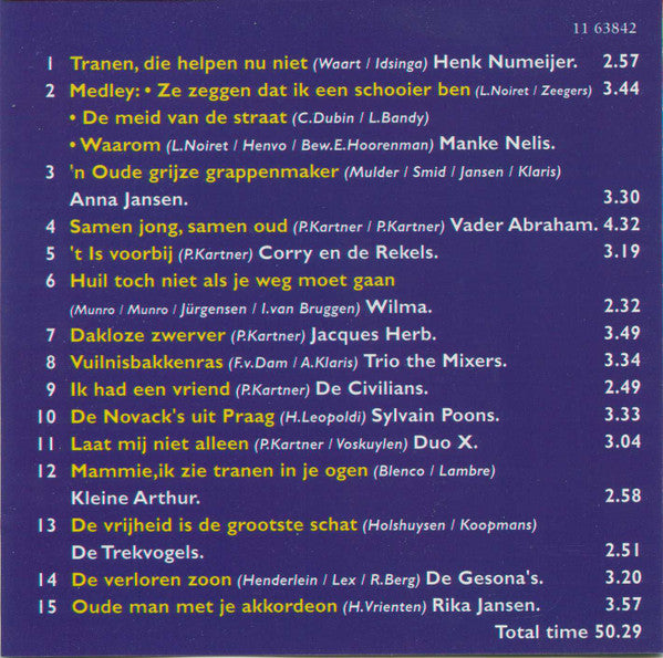 Various : Levensliedjes (CD, Comp)