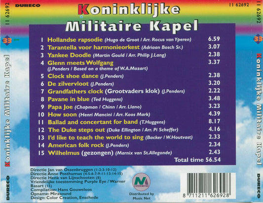 Koninklijke Militaire Kapel : Koninklijke Militaire Kapel (CD, Comp)
