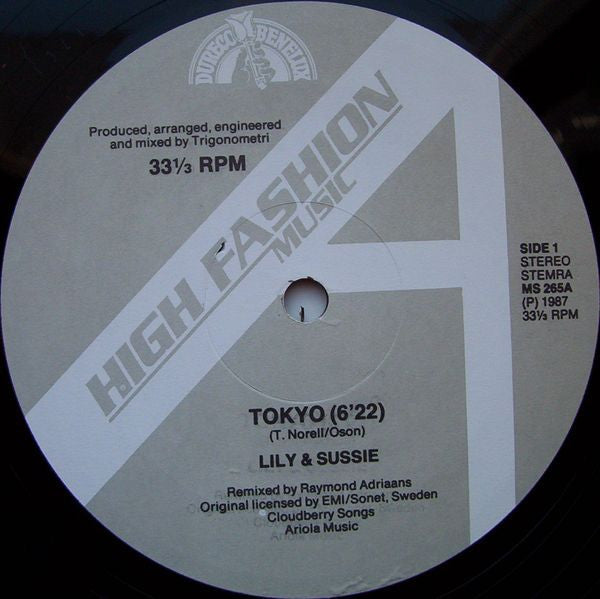 Lili & Sussie : Tokyo (12")