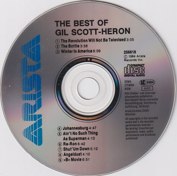 Gil Scott-Heron : The Best Of (CD, Comp)