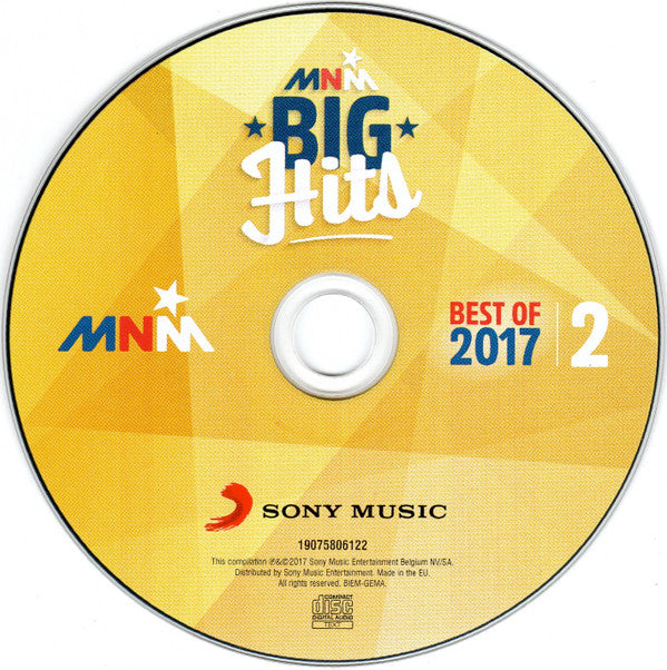 Various : MNM Big Hits - Best Of 2017 (2xCD, Comp)