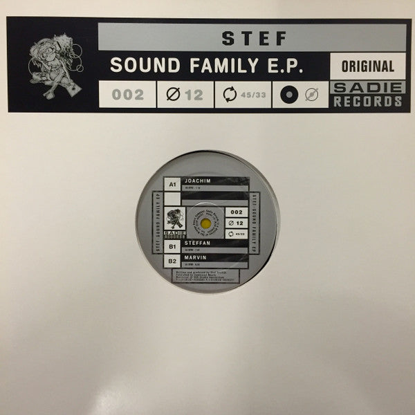 Stef Vrolijk : Sound Family E.P. (12", EP)