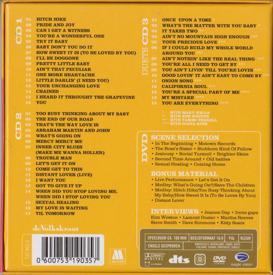 Marvin Gaye : The Marvin Gaye Collection (3xCD, Comp + DVD-V, PAL)