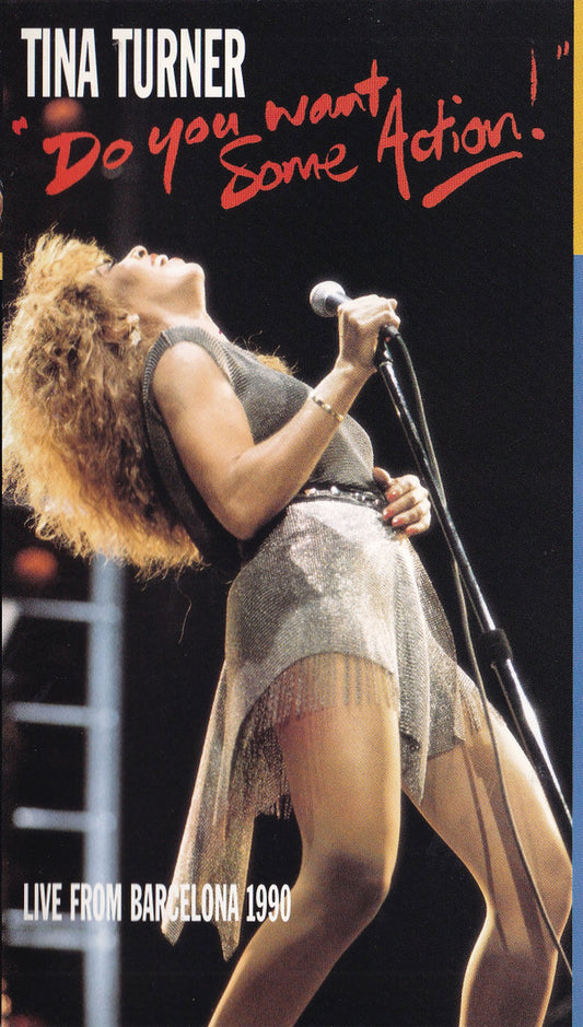 Tina Turner : Do You Want Some Action! Live From Barcelona 1990 (VHS, PAL)