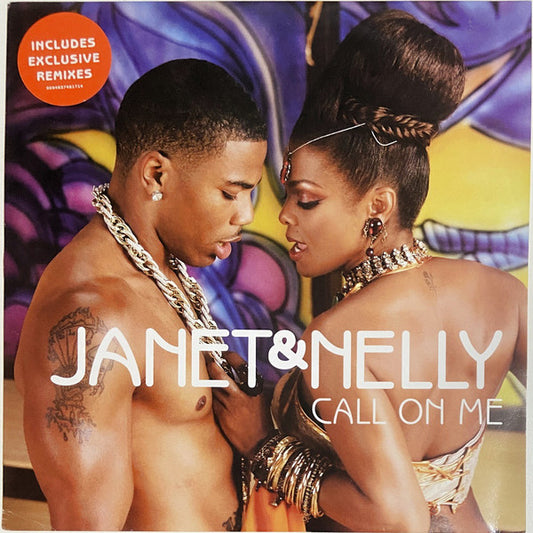 Janet Jackson & Nelly : Call On Me (12", Maxi)