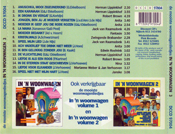 Various : In 'n Woonwagen 3 (CD, Comp)