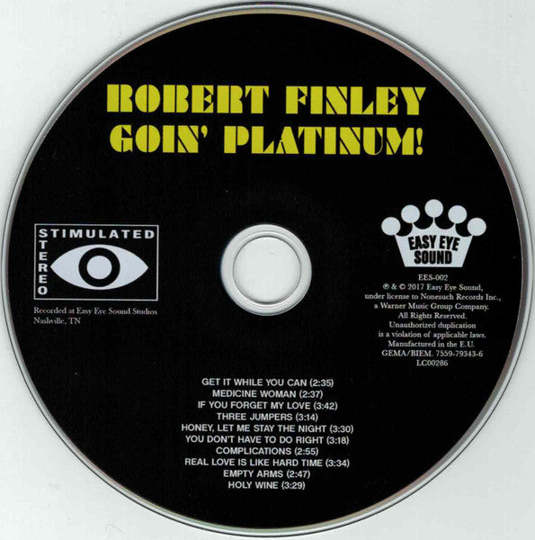 Robert Finley : Goin' Platinum! (CD, Album)