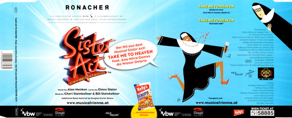 Ana Milva Gomes : Take Me To Heaven - Der Hit Aus Dem Musical Sister Act (CD, Single)