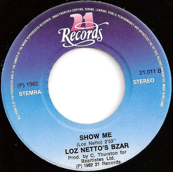 Loz Netto : Fadeaway (7", Single)