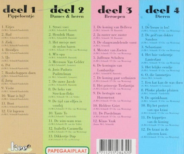 Annie M.G. Schmidt : Deel 1,2,3 En 4 (4xCD, Comp)